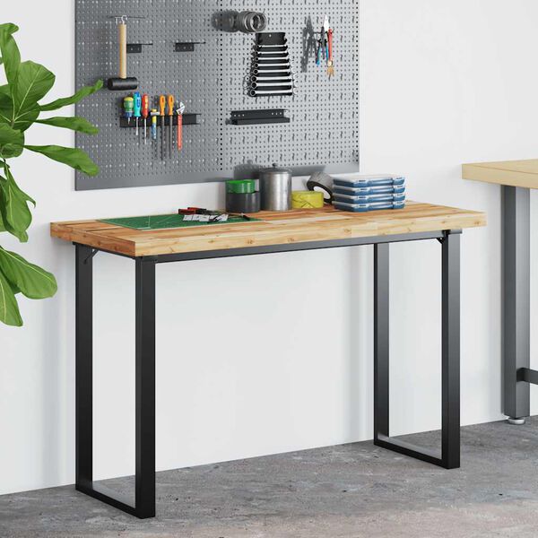 vidaXL Desk Top Oil Finished 120x60x4 cm Solid Wood Acacia