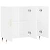 vidaXL Sideboard White 90x34x80 cm Engineered Wood