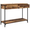vidaXL Console Table Old Wood 100 x 34.5 x 75 cm Engineered Wood