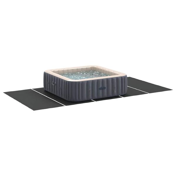 vidaXL Pool Ground Sheet Other Black 550 x 280 cm Polyester geotextile