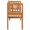 vidaXL Garden Bench 150 cm Solid Teak Wood