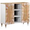 vidaXL Sideboard 90x33.5x75 cm Solid Wood Mango