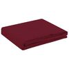 vidaXL Table Cloth Rectangular Wine Red 140 x 260 cm Polyester