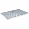 vidaXL Grating Silver 60 x 40 x 2 cm Hot-Dip Galvanised Steel