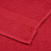 vidaXL Wash Towels "FROGN" 2 pcs Red 30x30 cm 360 gsm
