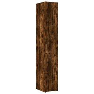 vidaXL Highboard Smoked Oak 30x42,5x185 cm Engineered Wood