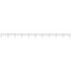 vidaXL Garden Fence | Steel | Sturdy | Rectangular | Modern
