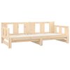 vidaXL Pull-out Day Bed without Mattress Solid Wood Pine 2x(90x200) cm