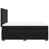 vidaXL Box Spring Bed with Mattress Black 140x190 cm Velvet