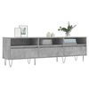 vidaXL TV Cabinet Concrete Grey 150x30x44.5 cm Engineered Wood