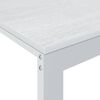 vidaXL Computer Desk White 110x60x73 cm Engineered Wood
