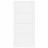 vidaXL Interior Door ORKDAL White 93 x 202 cm Plywood