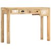 vidaXL Console Table 110x30x75 cm Solid Mango Wood