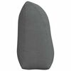 vidaXL Back Pillow Dark Grey 100 x 24 x 50 cm Fabric