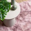 vidaXL Shaggy Rug High Pile NAVARRA Dusty Pink 80x150 cm Polyester