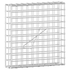 vidaXL Gabion with 5 mm Wire and 5x5 cm Mesh 50x10x50 cm