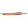 vidaXL Table Top 100x60x1.5 cm Rectangular Solid Wood Beech