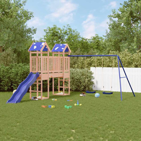vidaXL Outdoor Playset Solid Wood Douglas