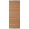 Rectangular Brown Bamboo Rug 120 x 180 cm