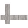 vidaXL 5 Piece TV Wall Units Grey Sonoma Engineered Wood