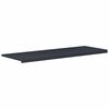 vidaXL Window Sill Anthracite with wood grain 160 x 50 x 4.5 cm PVC