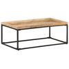 vidaXL Coffee Table 110x60x42 cm Rough Mango Wood