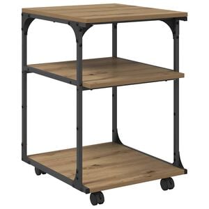 vidaXL Printer Stand Artisan Oak 43 x 48 x 64 cm Engineered Wood