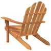 vidaXL Garden Adirondack Chair 79x95x92 cm Solid Wood Teak