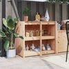 vidaXL Outdoor Kitchen Cabinet 106x55x92 cm Solid Wood Pine