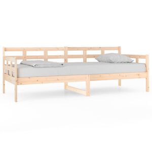 vidaXL Day Bed without Mattress Solid Wood Pine 80x200 cm