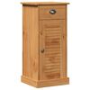 vidaXL Bathroom Furniture Set VIGO 5 pcs Honey Brown Solid Pine Wood