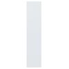 vidaXL Book Cabinet/Room Divider High Gloss White 60x30x135 cm Engineered Wood