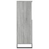 vidaXL Highboard Grey Sonoma 60x36x110 cm Engineered Wood