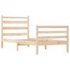 vidaXL Bed Frame without Mattress Solid Wood Pine 90x200 cm