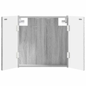 vidaXL Dartboard Cabinet ARNHEM Grey Sonoma 52.5 x 10.5 x 53.5 cm