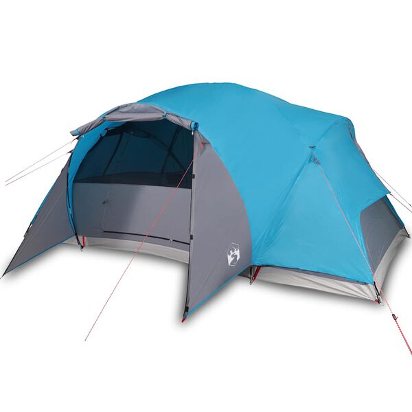 vidaXL Family Tent Crossvent 8-Person Blue Waterproof