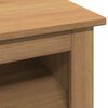 vidaXL Desk PANAMA 112x45x75 cm Solid Wood Pine