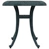 vidaXL Garden Table Green 53x53x53 cm Cast Aluminium