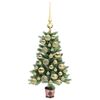 vidaXL Christmas Tree with 150 LEDs with Stand Green 65 cm PE
