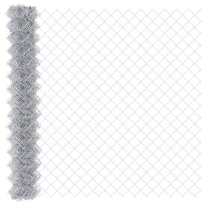 vidaXL Chain Link Fence Silver 10 x 1.5 m Galvanised steel