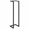 vidaXL Towel Rack | Black | Iron | 95 cm tall | Towel Rack | Rectangular