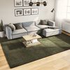 vidaXL Rug HUARTE Short Pile Soft and Washable Forest Green 240x340 cm