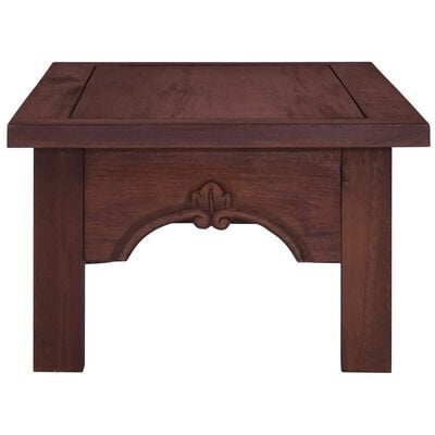 vidaXL Coffee Table Classical Brown 100x50x30 cm Solid Mahogany Wood