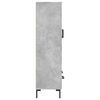 vidaXL Highboard Concrete Grey 69.5x31x115 cm Engineered Wood