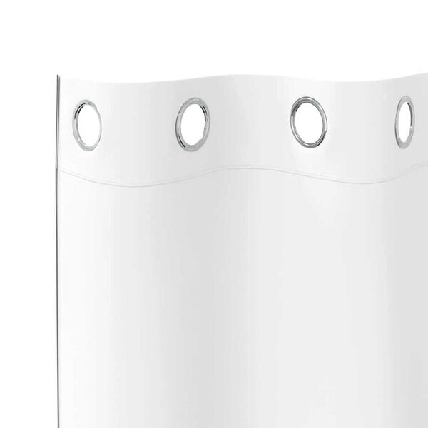 vidaXL Blackout Curtains with Rings 2 pcs Pure White 175 x 140 cm