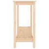 vidaXL Console Table 110x40x80 cm Solid Wood Pine