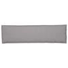 vidaXL Pallet Cushion for Bench Grey 140 x 40 x 8 cm Oxford fabric