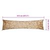 vidaXL Camouflage Net with Storage Bag 613x138 cm Sand