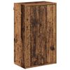 vidaXL Bathroom Furniture Set Old Wood Engineered wood, Metal