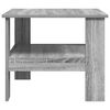 vidaXL Coffee Table Grey Sonoma 57 x 55 x 45 cm Engineered Wood